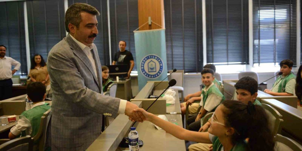 Minik müfettişler görev başında