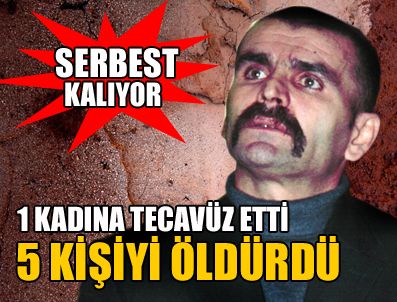 Seri katil serbest kalıyor