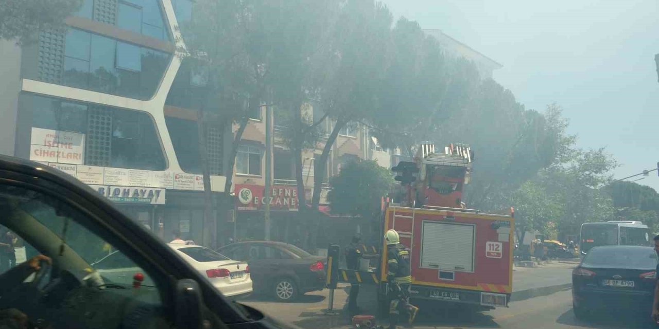 Muğla’da baca yangını korkuttu