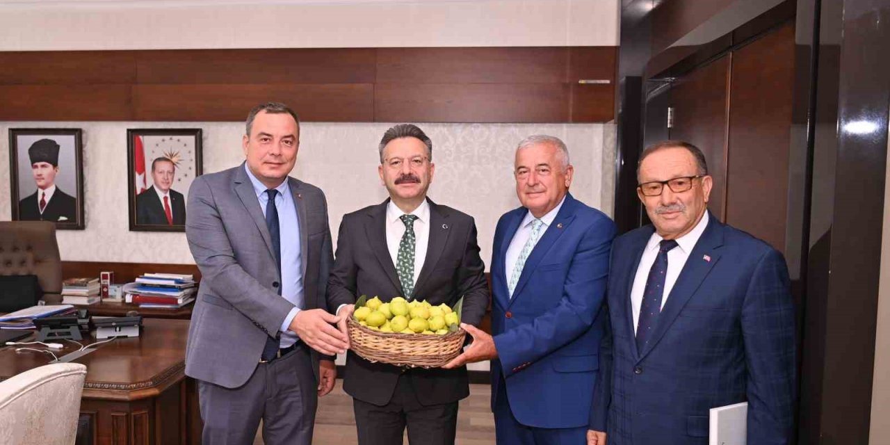 Aydın Ticaret Borsası, Vali Aksoy ile bir araya geldi