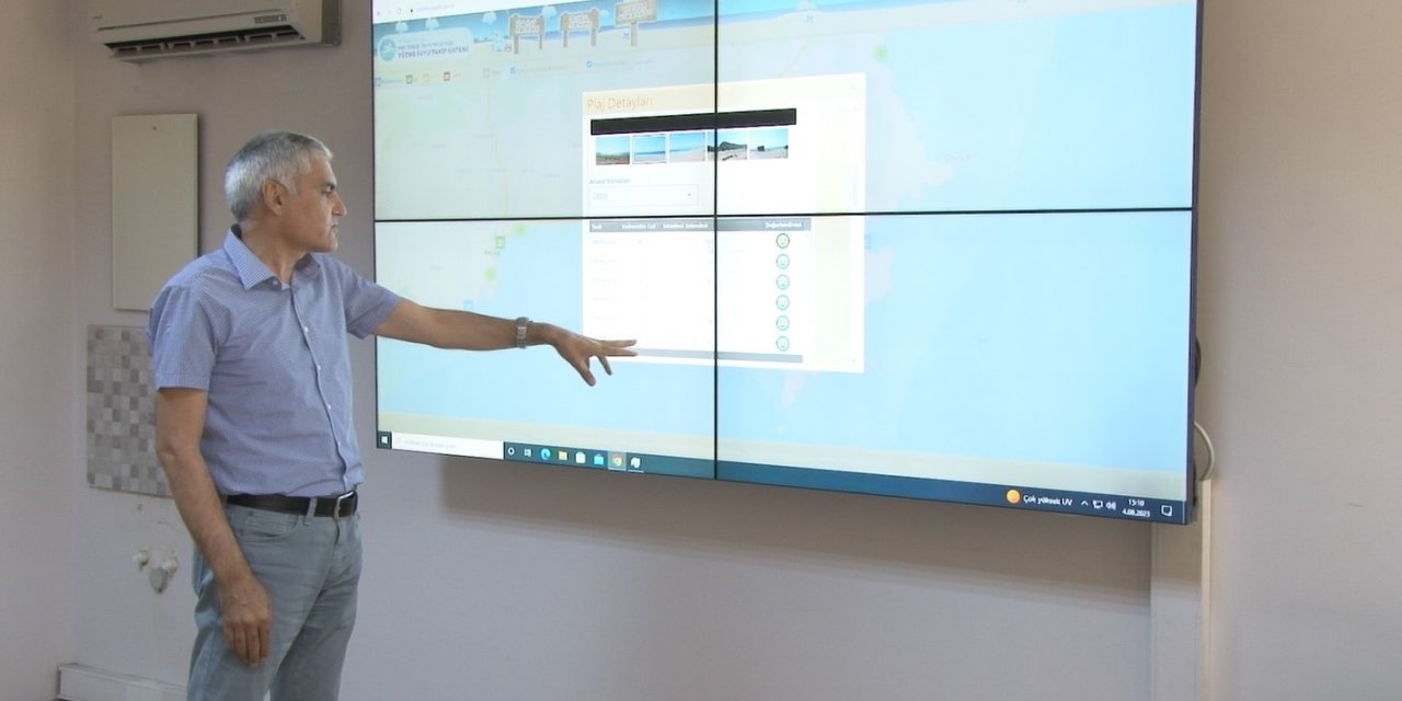 Vatandaşlar Yüzme Suyu Takip Sistemi ile plajların risk tablosunu takip edilebiliyor
