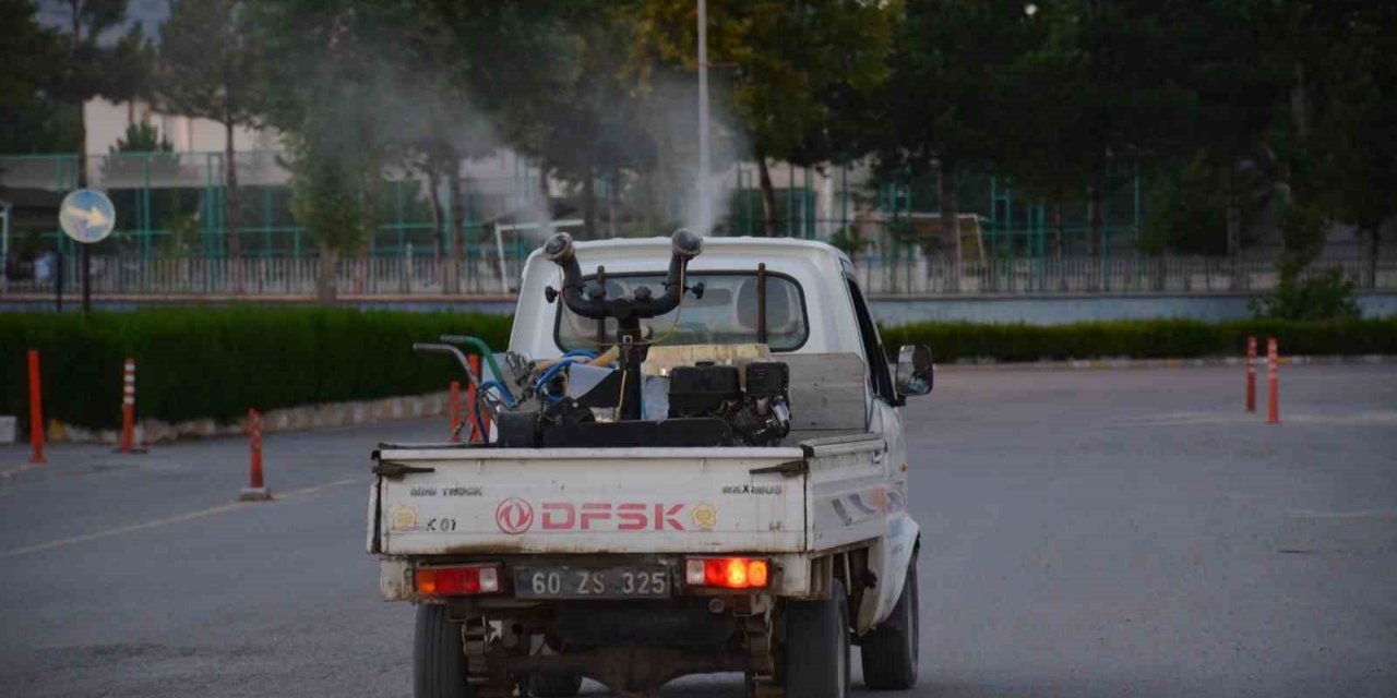 Tokat’ta haşerelere karşı ilaçlama çalışması başladı