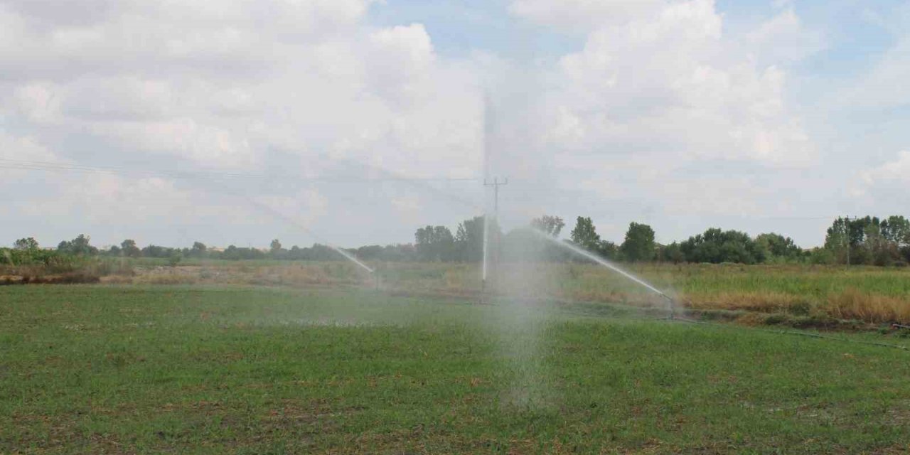 Edirne’de tarımsal sulama projesine 30 milyon liralık bütçe ayrıldı