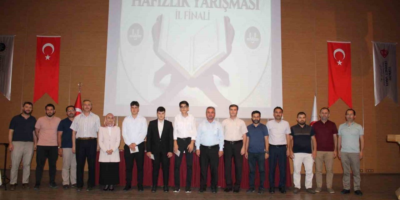 Kur’an kursu öğrencilerinin katıldığı yarışmada birinci ’Şengül’ oldu