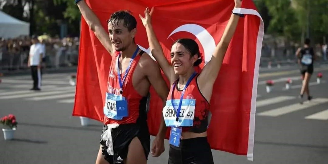 ALKÜ’lü milli sporcu Çin’den altın madalyayla döndü