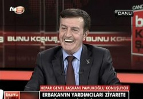 Pamukoğlu'na kahkaha attıran soru