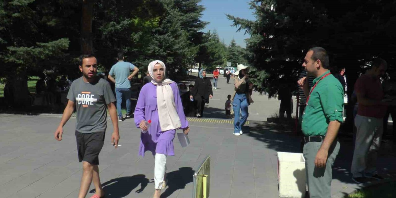 Kayseri’de KPSS heyecanı