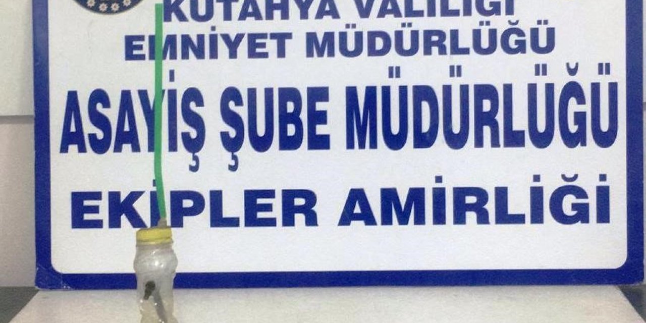 Kütahya’da bir şahsın üzerinde uyuşturucu madde ele geçirildi