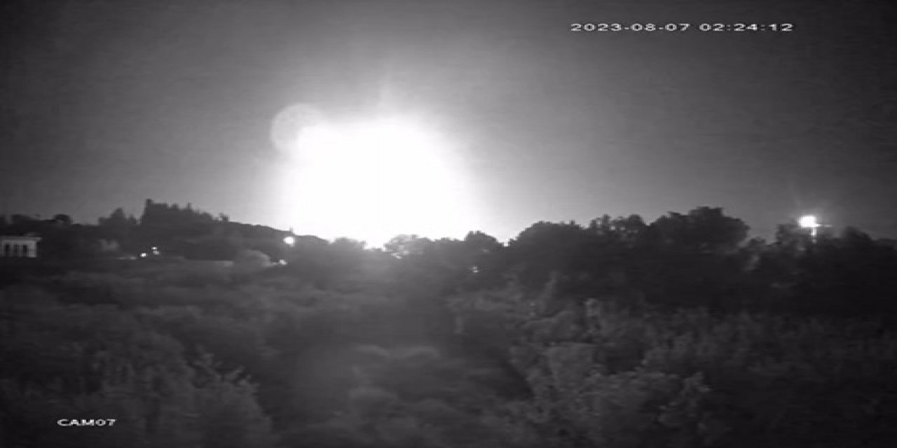 İstanbul'a meteor düştü iddiası! Yalova’dan da gözlemlendi