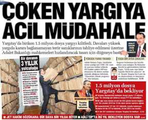 Çöken yargıya acil müdahale