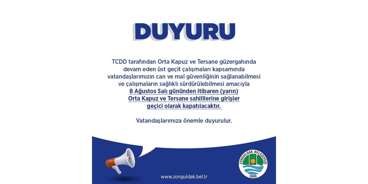 Çalışma nedeniyle iki plaj kapatıldı