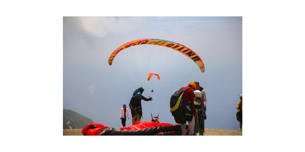 Yamaç paraşütünde 7 ayda 102 bin uçuş gerçekleşti