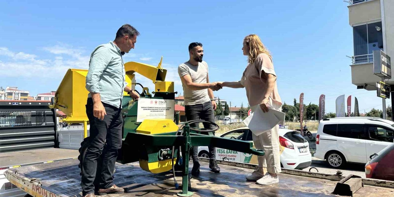 Samsun’da organik tarıma makine desteği