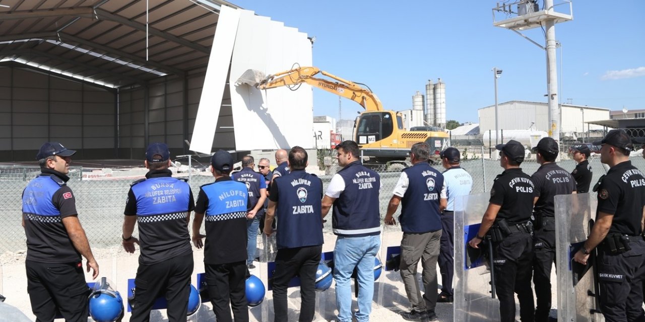 Nilüfer’de yıkımlar durmuyor