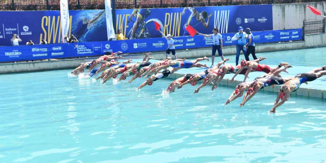 Avrupa Triatlon Şampiyonası, Balıkesir’de gerçekleştirildi