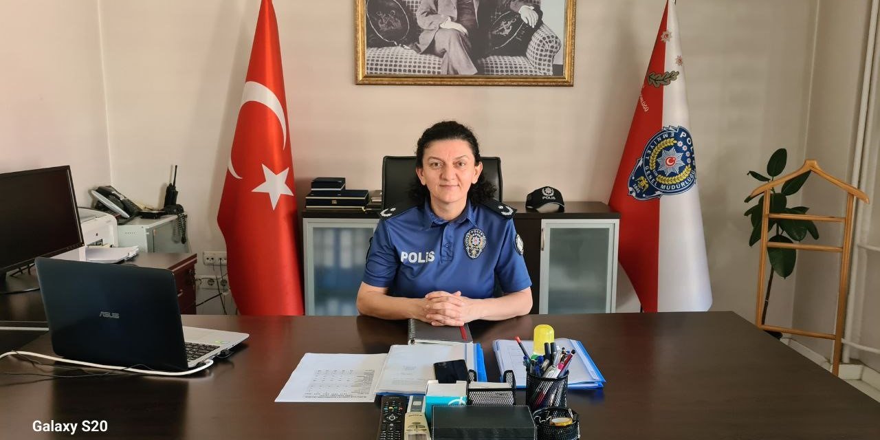 Alaplı’ya ilk kadın Emniyet Amiri görevine başladı