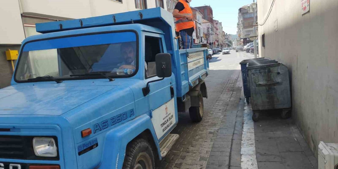Havza’da uçkun ve pis koku mücadelesi