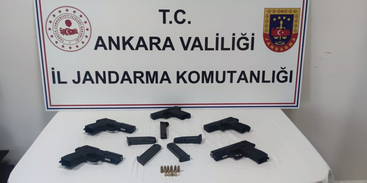 Ankara’da yasa dışı silah satışı operasyonu
