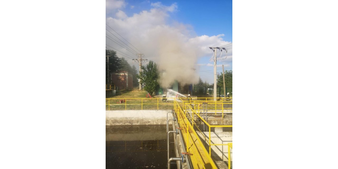 Trafo patladı, fabrika 1 gün tatil edildi