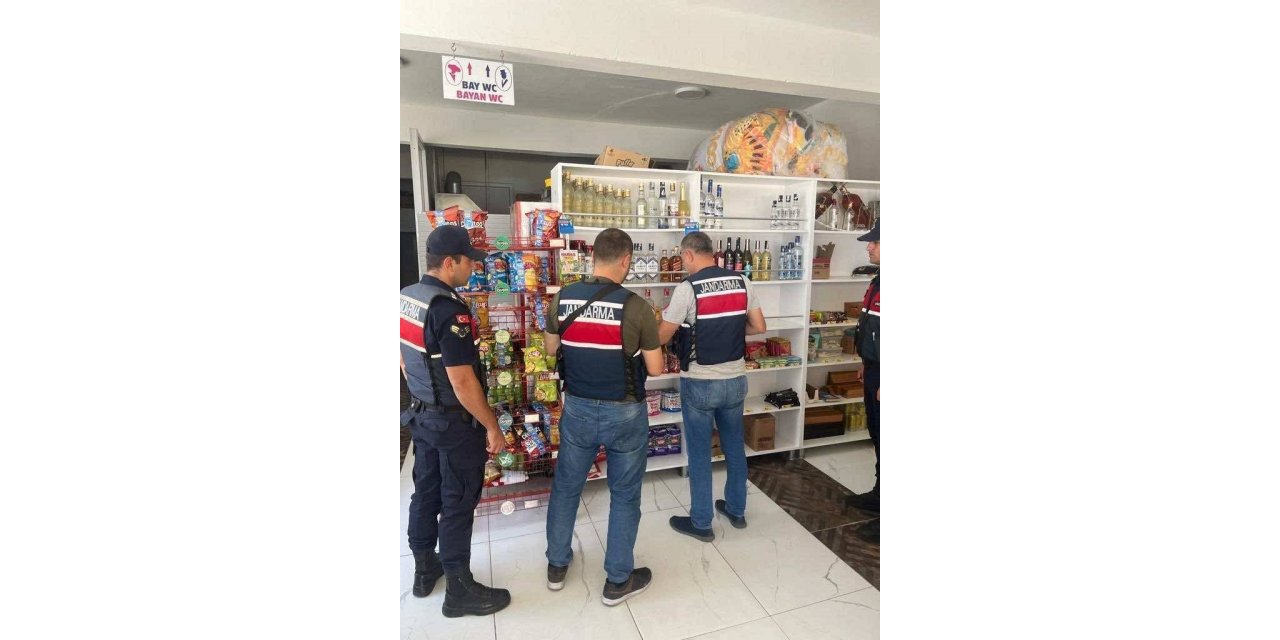 Aydın’da kaçak içki uygulaması