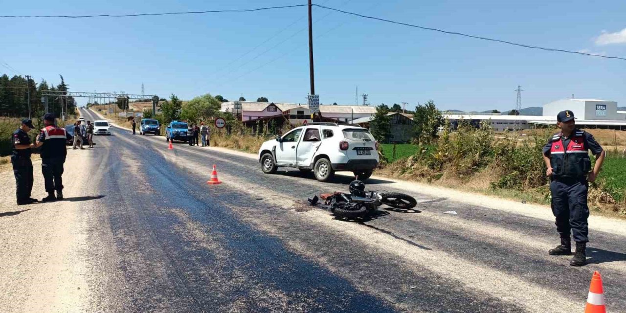 Bilecik’te yaşanan trafik kazasında 1 kişi yaralandı