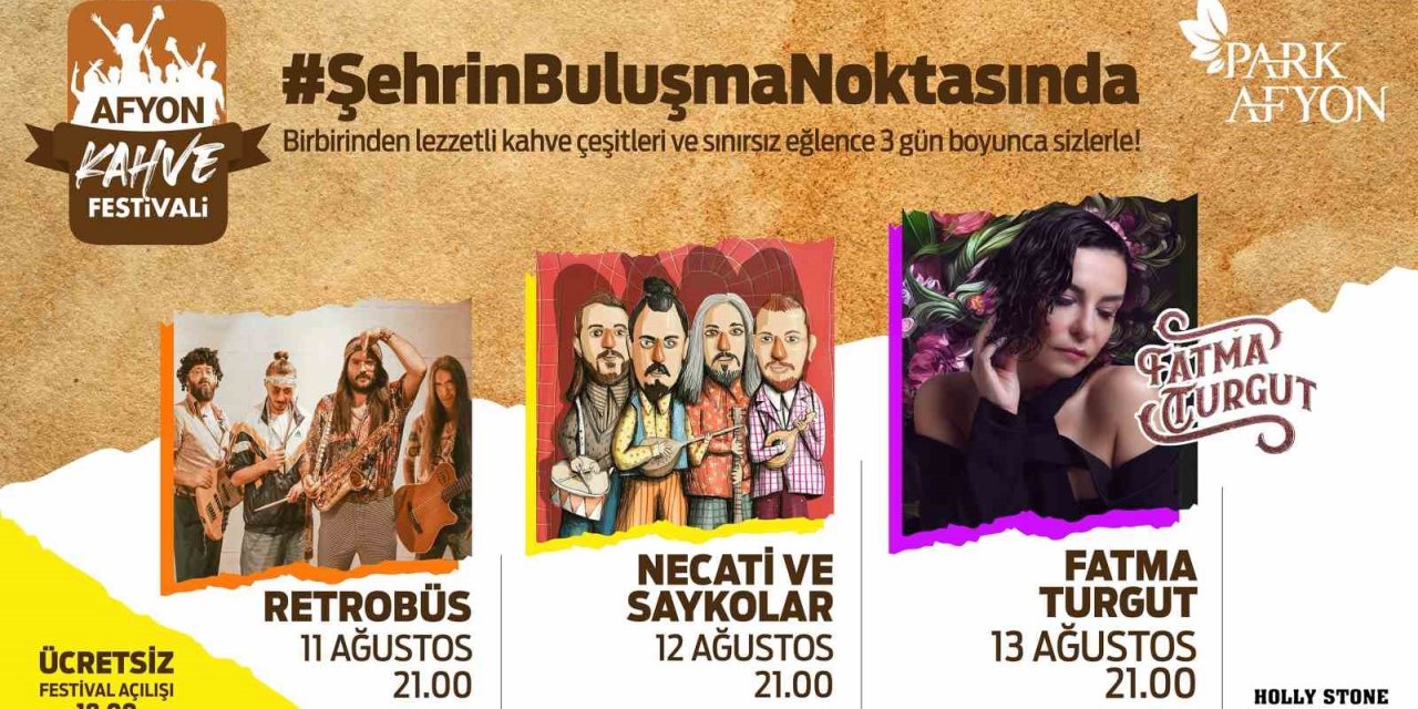 Park Afyon AVM’de ‘Kahve Festivali’ başlıyor