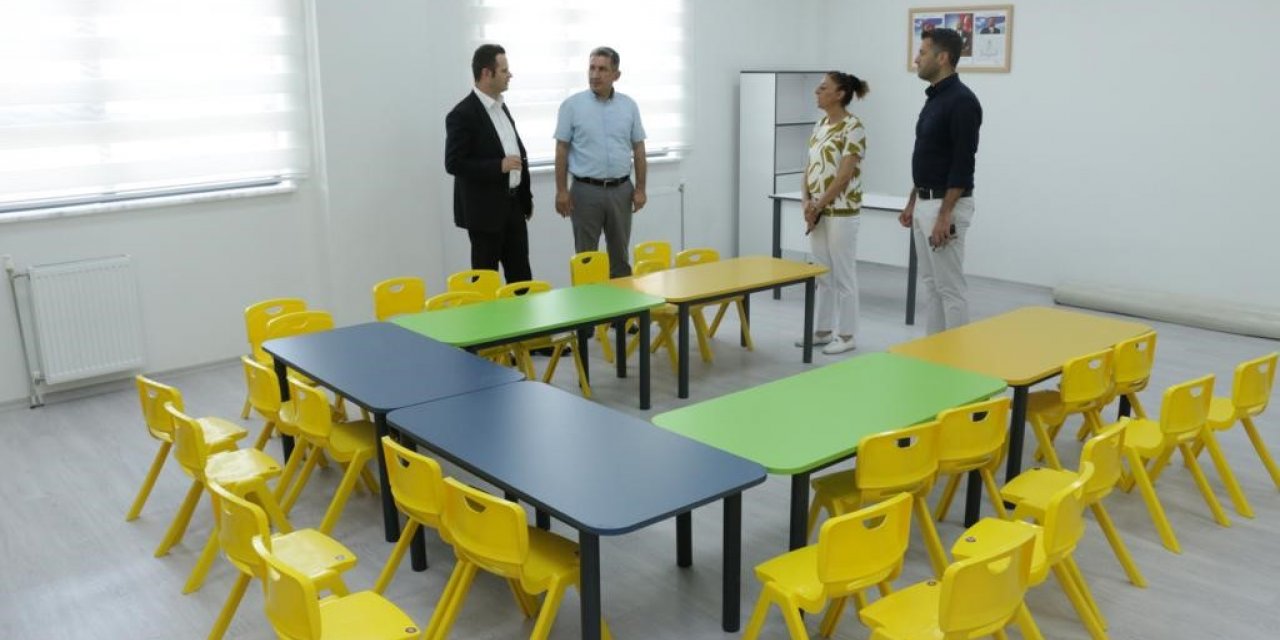 Muğla’da emekli öğretmen çiftin bağışladığı arsaya anaokulu yapıldı