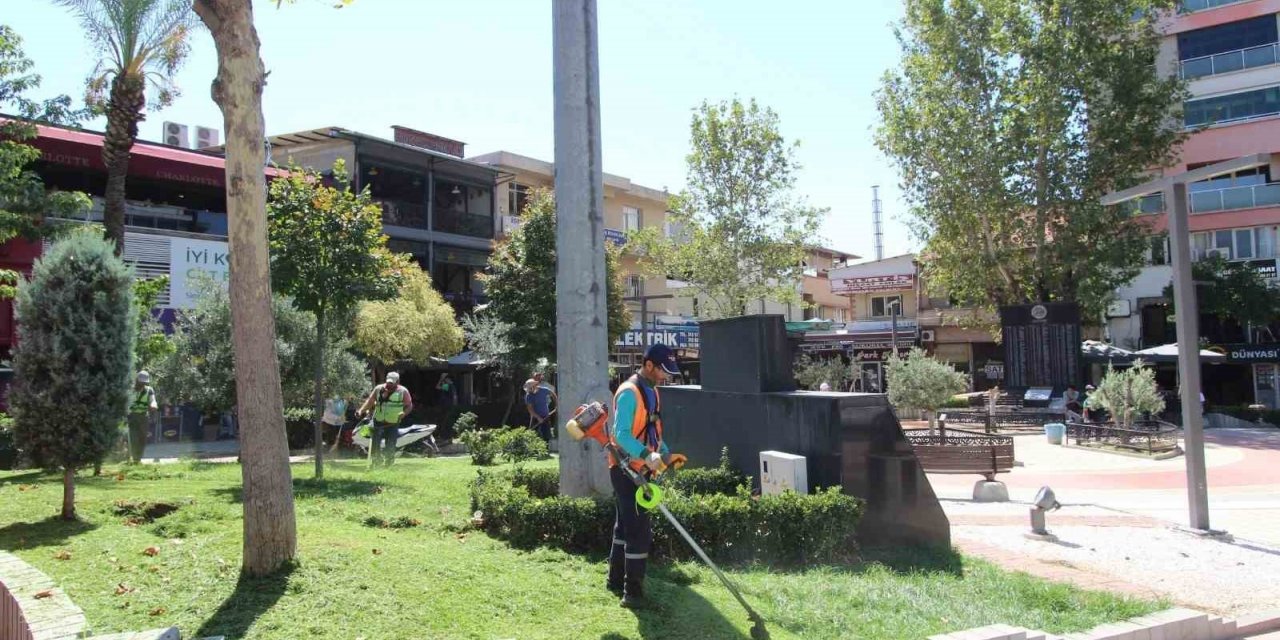Nazilli Belediyesi’nden sahada yoğun mesai