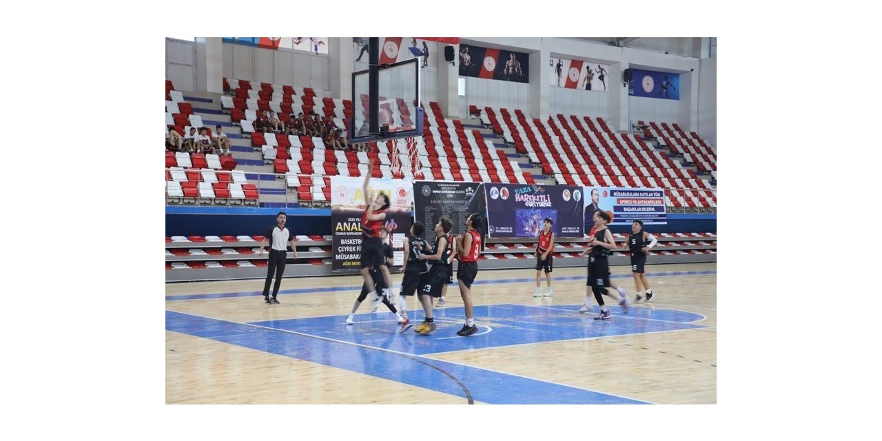 Ağrı basketbol müsabakalarına ev sahipliği yapıyor