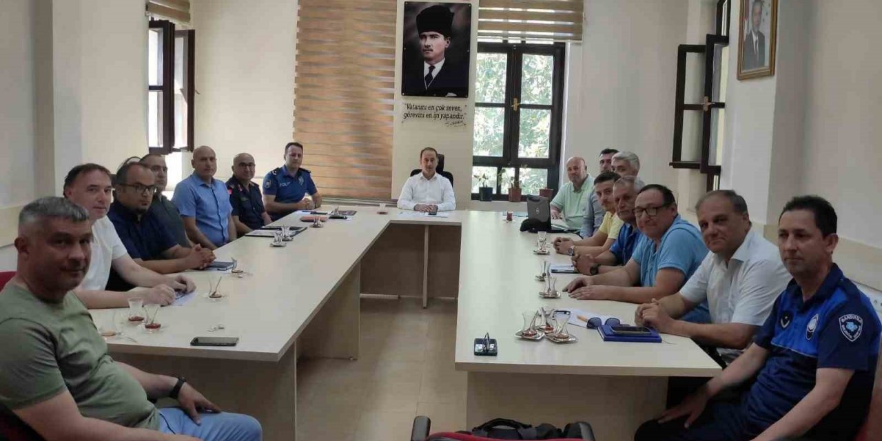Bandırma’da ilçe spor güvenlik kurulu toplandı