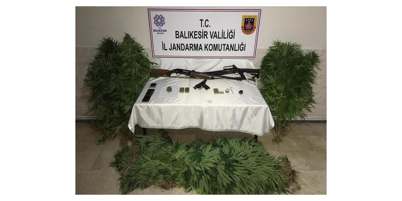 Bandırma’da jandarmadan uyuşturucu operasyonu