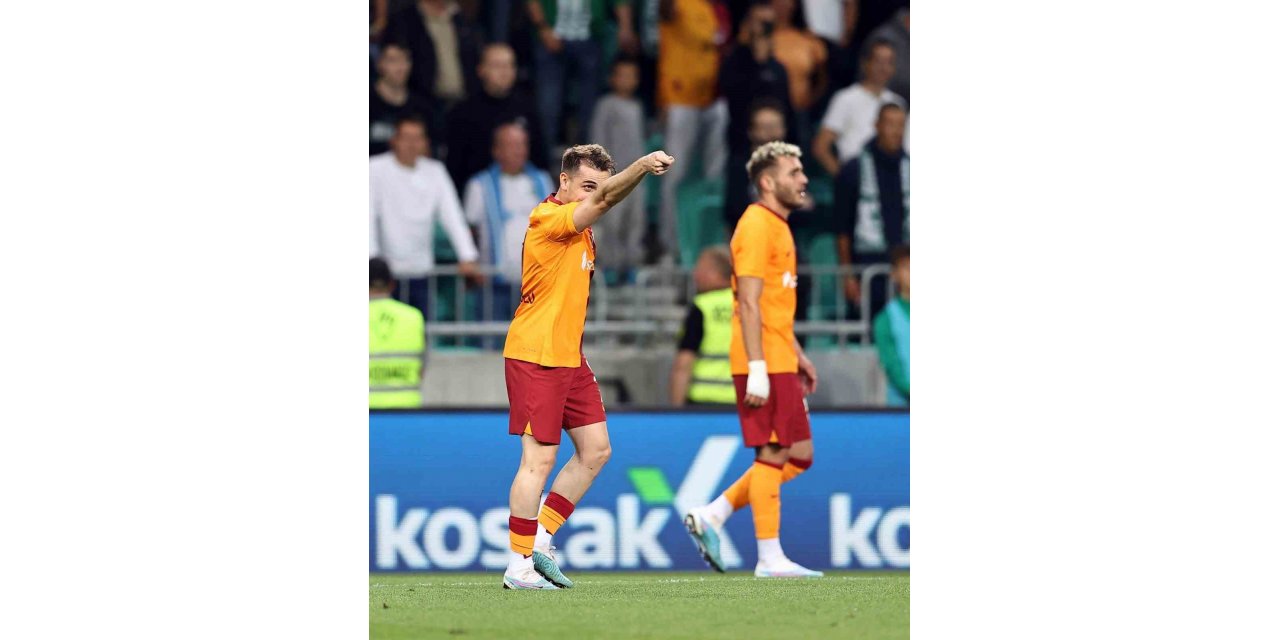 UEFA Şampiyonlar Ligi: Olimpija Ljubljana: 0 - Galatasaray: 1 (İlk yarı)