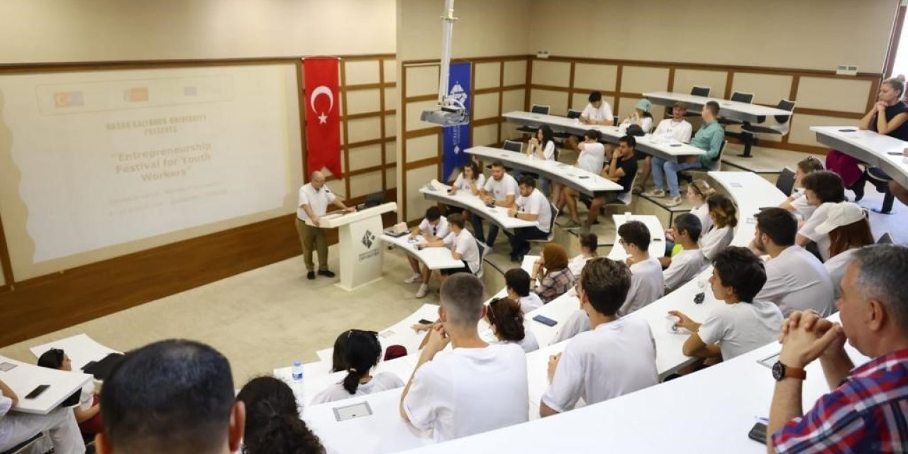 Gençlik Çalışanları için Girişimcilik Festivali projesinin açılışı HKÜ’de gerçekleştirildi