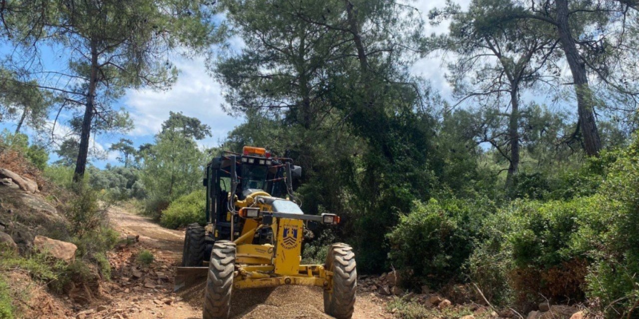 Bodrum’da 7 ayda 43 bin 887 ton asfaltlama yapıldı