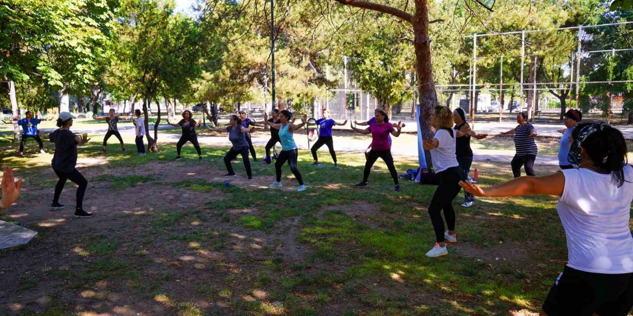 Açık havada spor keyfi