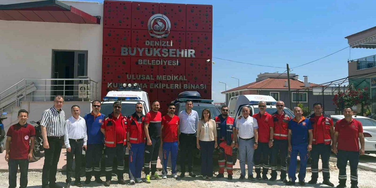 Denizli UMKE, 146 gönüllü sağlık çalışanı ile görev başında