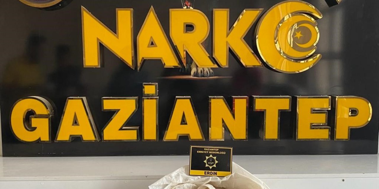 Gaziantep’te uyuşturucu operasyonu: 2 tutuklama