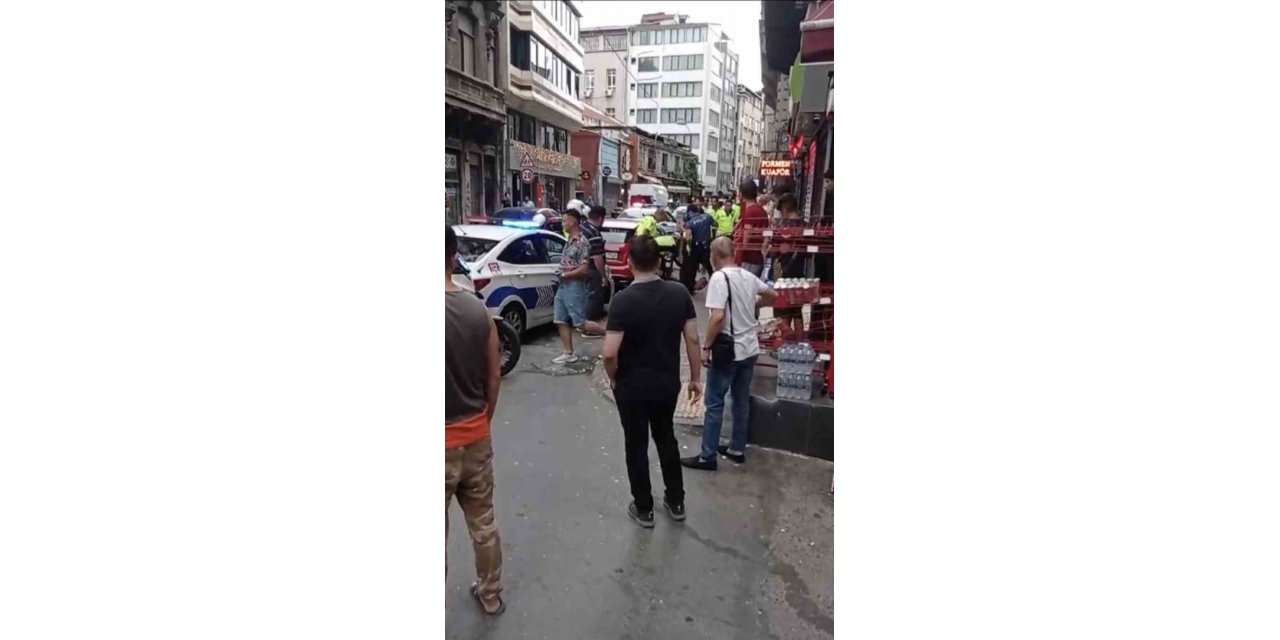 Kaza sonrası polisle tartışıp küfür eden adam gözaltına alındı