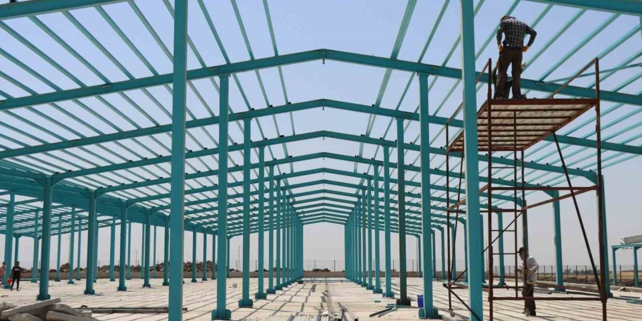 Şanlıurfa Büyükşehir’den Viranşehir’e modern hayvan pazarı