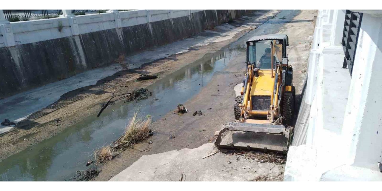 Balaban Deresi’nde temizlik çalışmaları başladı