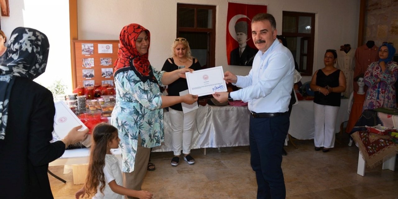 Edremit SODAM’da dönem sonu sergisi