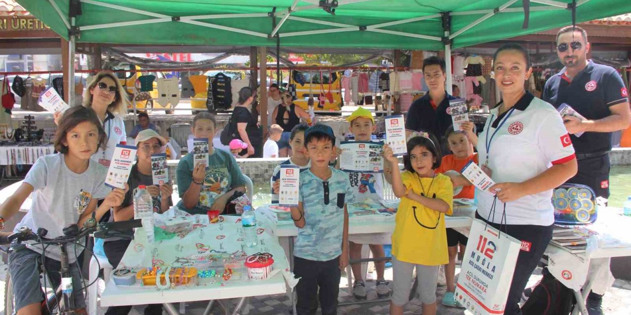 Muğla’da ‘Tek numara 112’ tanıtım çalışması