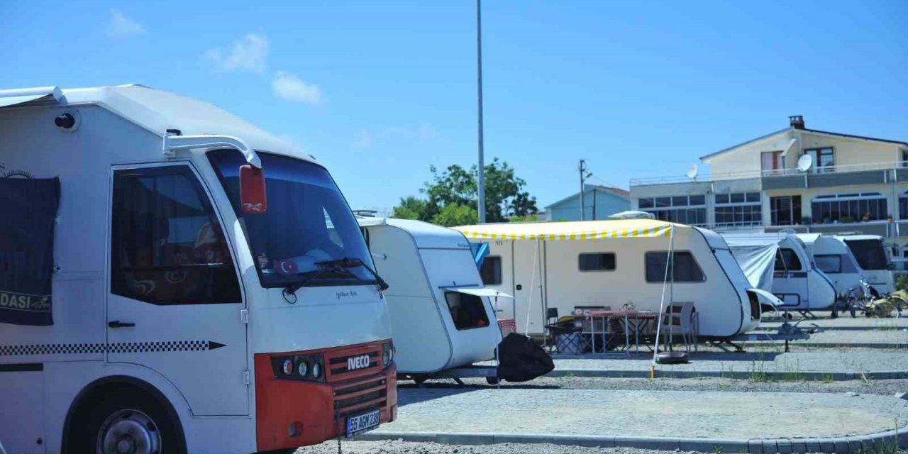 Samsun’da karavan turizmi gelişiyor
