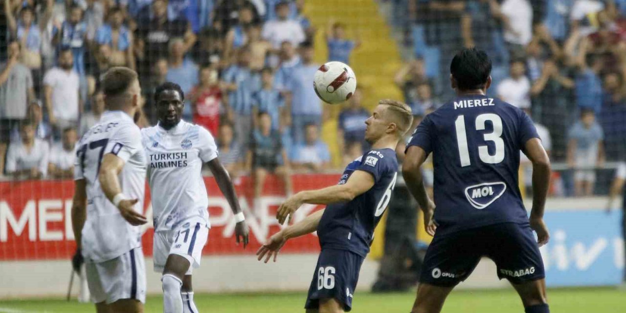 UEFA Avrupa Konferans Ligi: Y. Adana Demirspor: 2 - Osijek: 0 (İlk yarı)