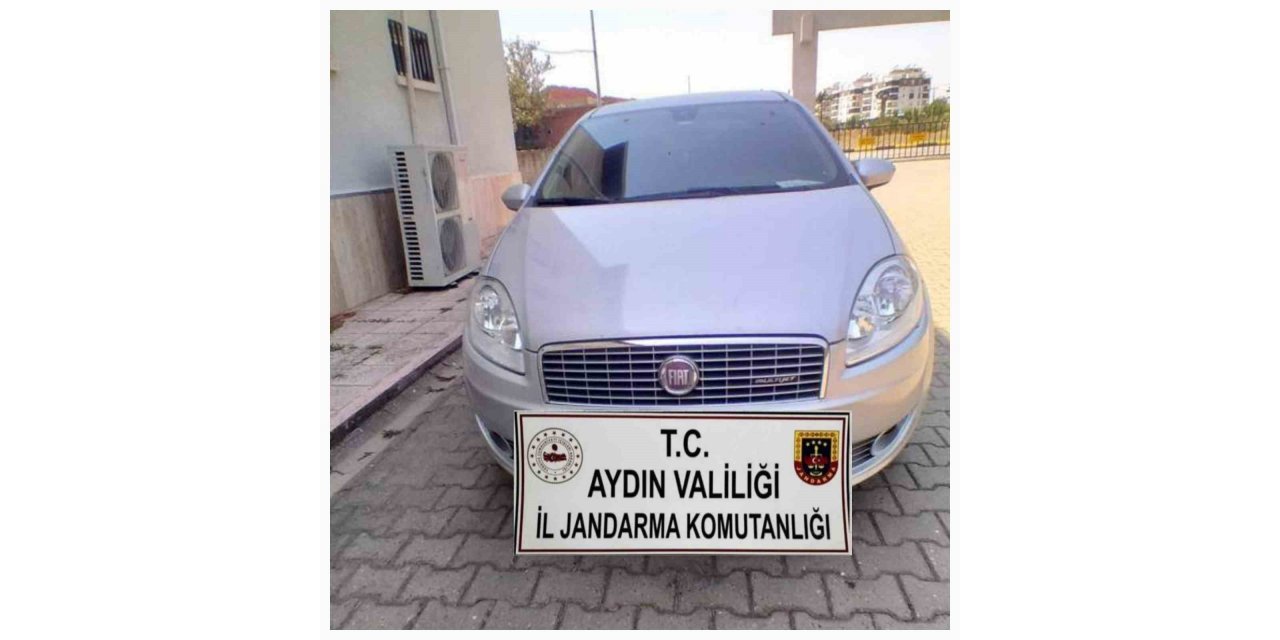 Çaldığı araçla birlikte yakalandı