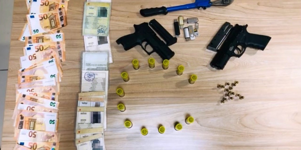 Silahları gizledikleri yer pes dedirtti