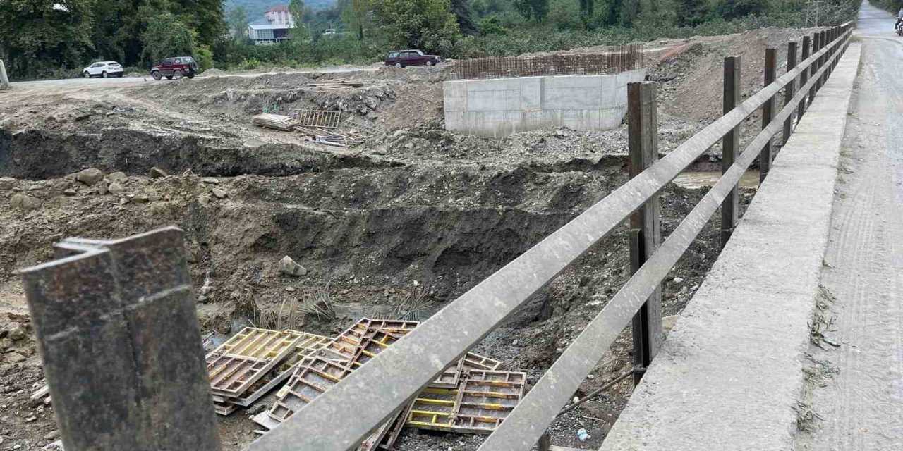 Köprünün demirlerini çaldılar