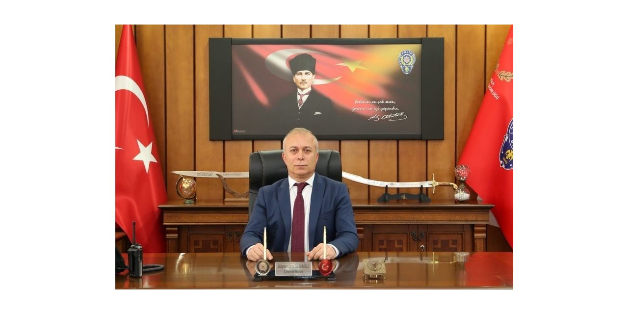 İl Emniyet Müdürü Dilberoğlu’ndan veda mesajı