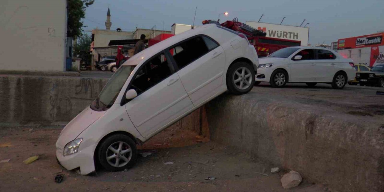 Kayseri’de bir garip kaza