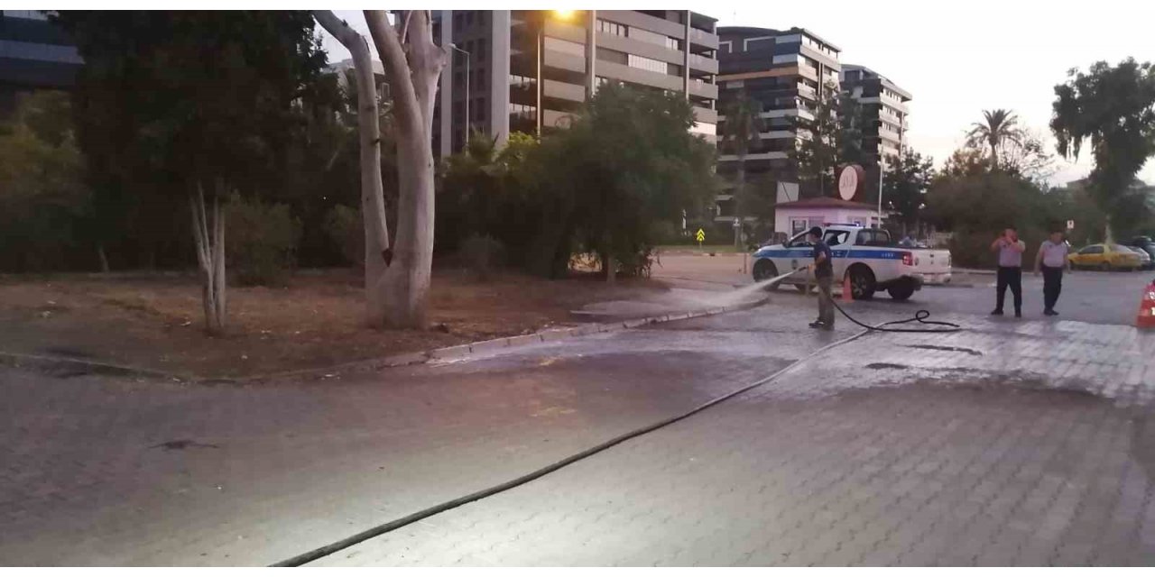 Büyükşehir ekipleri karavan park tahliyesini tamamladı